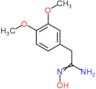 2-(3,4-dimethoxyphenyl)-N'-hydroxyethanimidamide