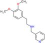 2-(3,4-dimethoxyphenyl)-N-(pyridin-3-ylmethyl)ethanamine