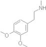 Clorhidrato de 3,4-dimetoxi-N-metilbencenoetanamina (1:1)