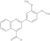 2-(3,4-Dimethoxyphenyl)-4-quinolinecarbonyl chloride