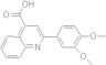 Ácido 2-(3,4-dimetoxifenil)-4-quinolinecarboxílico