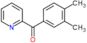 (3,4-dimethylphenyl)-(2-pyridyl)methanone