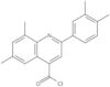 2-(3,4-Dimethylphenyl)-6,8-dimethyl-4-quinolinecarbonyl chloride