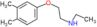 2-(3,4-dimethylphenoxy)-N-ethyl-ethanamine