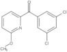 (3,5-Dichlorophenyl)(6-methoxy-2-pyridinyl)methanone