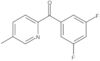 (3,5-Difluorophenyl)(5-methyl-2-pyridinyl)methanone