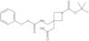 1-[(1,1-Dimethylethoxy)carbonyl]-3-[[[(phenylmethoxy)carbonyl]amino]methyl]-3-azetidineacetic acid