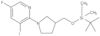 2-[3-[[[(1,1-Dimethylethyl)dimethylsilyl]oxy]methyl]-1-pyrrolidinyl]-5-fluoro-3-iodopyridine