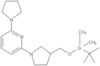 2-[3-[[[(1,1-Dimethylethyl)dimethylsilyl]oxy]methyl]-1-pyrrolidinyl]-6-(1-pyrrolidinyl)pyridine