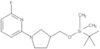 2-[3-[[[(1,1-Dimethylethyl)dimethylsilyl]oxy]methyl]-1-pyrrolidinyl]-6-fluoropyridine