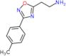 2-[3-(4-methylphenyl)-1,2,4-oxadiazol-5-yl]ethanamine