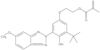 2-[3-(1,1-Dimethylethyl)-4-hydroxy-5-(5-methoxy-2H-benzotriazol-2-yl)phenoxy]ethyl 2-methyl-2-propenoate