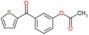 [3-(thiophene-2-carbonyl)phenyl] acetate