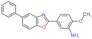 2-methoxy-5-(5-phenyl-1,3-benzoxazol-2-yl)aniline