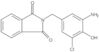 2-[(3-Amino-5-chloro-4-hydroxyphenyl)methyl]-1H-isoindole-1,3(2H)-dione
