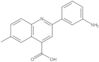 2-(3-Aminophenyl)-6-methyl-4-quinolinecarboxylic acid