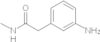 2-(3-aminophenyl)-N-methylacetamide