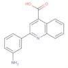 4-Quinolinecarboxylic acid, 2-(3-aminophenyl)-