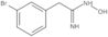 3-Bromo-N-hydroxybenzeneethanimidamide