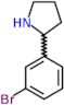 2-(3-bromophenyl)pyrrolidine