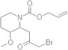 2-(3-Bromo-2-oxopropyl)-3-methoxy-1-piperidinecarboxylic acid 2-propenyl ester