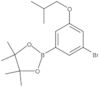2-[3-Bromo-5-(2-methylpropoxy)phenyl]-4,4,5,5-tetramethyl-1,3,2-dioxaborolane