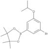 2-[3-Bromo-5-(1-methylethoxy)phenyl]-4,4,5,5-tetramethyl-1,3,2-dioxaborolane