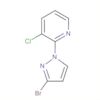 Pyridine, 2-(3-bromo-1H-pyrazol-1-yl)-3-chloro-
