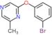 2-(3-Bromophenoxy)-6-methylpyrazine