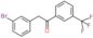 2-(3-bromophenyl)-1-[3-(trifluoromethyl)phenyl]ethanone