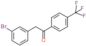 2-(3-bromophenyl)-1-[4-(trifluoromethyl)phenyl]ethanone