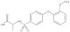 N-[[4-(2-Metoxifenoxi)fenil]sulfonil]alanina