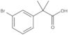 2-(3-Bromophenyl)-2-methylpropanoic acid