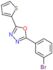 2-(3-Bromo-phenyl)-5-thiophen-2-yl-[1,3,4]oxadiazole