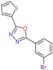 2-(3-Bromophenyl)-5-(2-thienyl)-1,3,4-oxadiazole