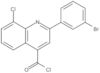 2-(3-Bromophenyl)-8-chloro-4-quinolinecarbonyl chloride