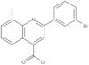 2-(3-Bromophenyl)-8-methyl-4-quinolinecarbonyl chloride