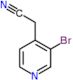 2-(3-bromo-4-pyridyl)acétonitrile