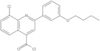 2-(3-Butoxyphenyl)-8-chloro-4-quinolinecarbonyl chloride