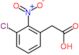 (3-chloro-2-nitrophenyl)acetic acid