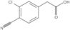 3-Chloro-4-cyanobenzeneacetic acid