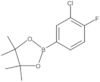 2-(3-Chloro-4-fluorophenyl)-4,4,5,5-tetramethyl-1,3,2-dioxaborolane