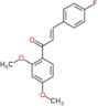 1-(2,4-Dimethoxyphenyl)-3-(4-fluorophenyl)-2-propen-1-one