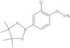 2-(3-Chloro-4-methoxyphenyl)-4,4,5,5-tetramethyl-1,3,2-dioxaborolane