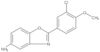 2-(3-Chloro-4-methoxyphenyl)-5-benzoxazolamine