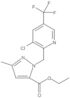 Ethyl 1-[[3-chloro-5-(trifluoromethyl)-2-pyridinyl]methyl]-3-methyl-1H-pyrazole-5-carboxylate