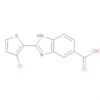 1H-Benzimidazole-5-carboxylic acid, 2-(3-chloro-2-thienyl)-