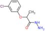 2-(3-chlorophenoxy)propanehydrazide