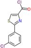 2-(3-chlorophenyl)-1,3-thiazole-4-carbonyl chloride