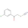 Thiocyanic acid, 2-(3-chlorophenyl)-2-oxoethyl ester